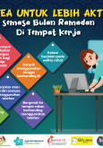 Idea Untuk Lebih Aktif Semasa Bulan Ramadan Di Tempat Kerja